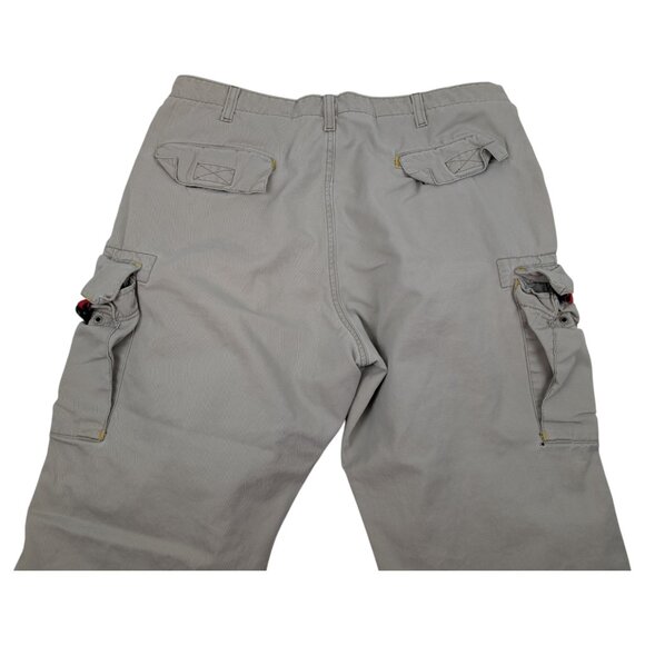 POLO JEANS COMPANY Ralph Lauren VINTAGE 33X27 Military Surplus Cargo Jeans RARE - Picture 11 of 16